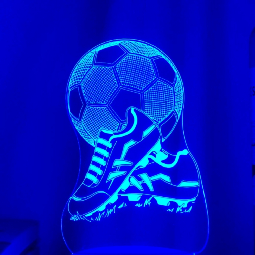 Colorful Touch Remote Control LED Visual Light - Picture 5 of 6